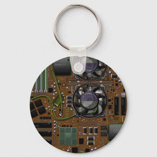 Hauptplatine Schlüsselanhänger (Vorderseite)