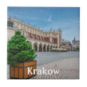 Hauptplatz der Altstadt von Krakau, Polen Fliese
