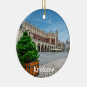 Hauptplatz der Altstadt von Krakau, Polen Keramik Ornament (Rechts)