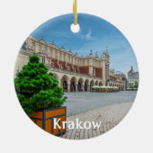Hauptplatz der Altstadt von Krakau, Polen Keramik Ornament (Hinten)