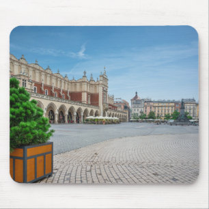 Hauptplatz der Altstadt von Krakau, Polen Mousepad