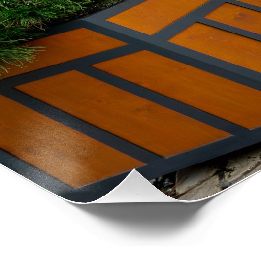 Hauptplatz der Altstadt von Krakau, Polen Poster (Ecke)