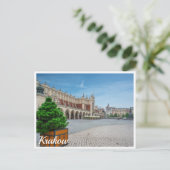 Hauptplatz der Altstadt von Krakau, Polen Postkarte (Stehend Vorderseite)