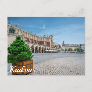 Hauptplatz der Altstadt von Krakau, Polen Postkarte