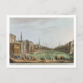 Hauptplatz in Grand Kairo, mit Murad Bey's Postkarte (Vorderseite)