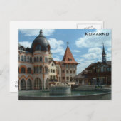 Hauptplatz - Komarno Postkarte (Vorne/Hinten)