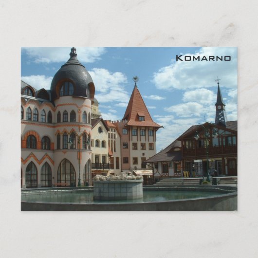 Hauptplatz - Komarno Postkarte (Vorderseite)