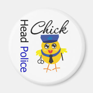 Hauptpolizei-Küken Magnet