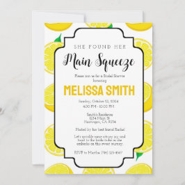 Hauptpresse Brautdusche Einladung Vorlage