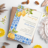 Hauptpresse | Brautparty Lemon Einladung