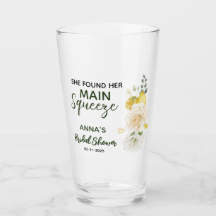 Hauptpresse Elegantes Brautparty Lemon Glas