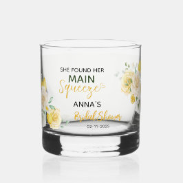 Hauptpresse Elegantes Brautparty Lemon Whiskyglas