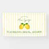 Hauptpresse Lemon Brautparty Banner (Horizontal)