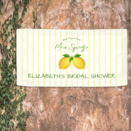 Hauptpresse Lemon Brautparty Banner