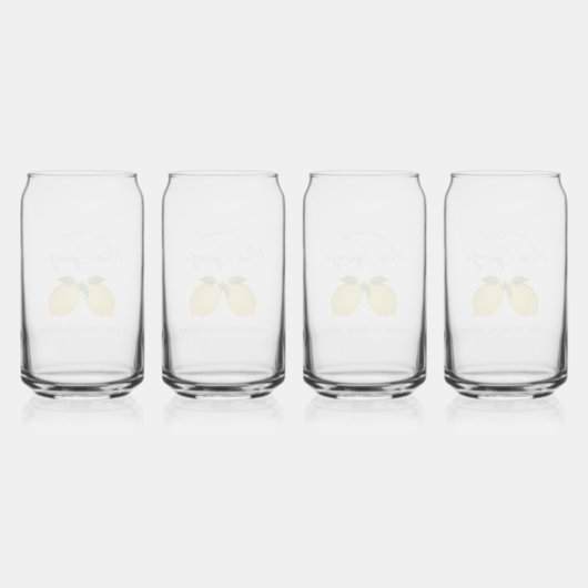 Hauptpresse Lemon Brautparty Dosenglas (Hinten)