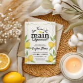 Hauptpresse | Lemon Brautparty Einladung