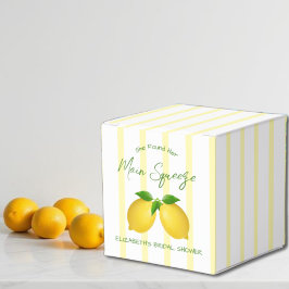 Hauptpresse Lemon Brautparty Geschenkschachtel