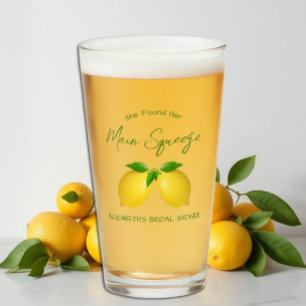 Hauptpresse Lemon Brautparty Glas