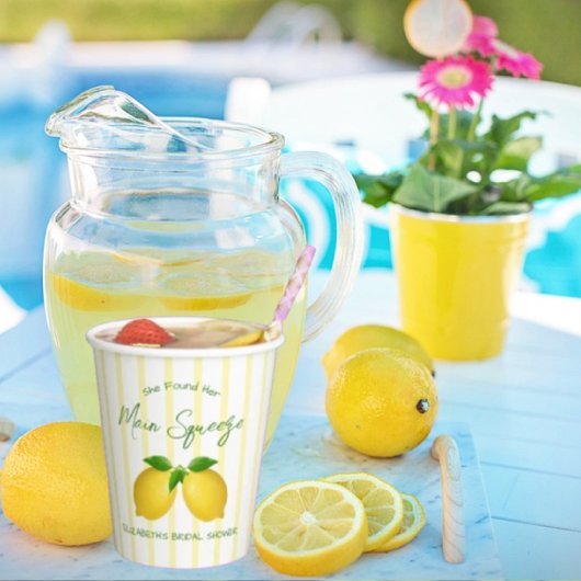Hauptpresse Lemon Brautparty Pappbecher