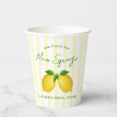 Hauptpresse Lemon Brautparty Pappbecher (Vorderseite)