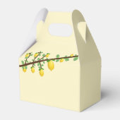 Hauptpresse Lemon Gender Neutral Baby Dusche Geschenkschachtel (Rückseite)