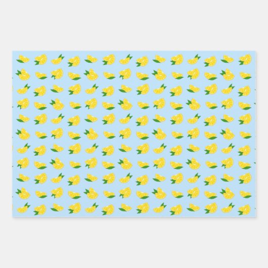 Hauptpresse Lemon Geschenkwrake Geschenkpapier Set (Vorderseite 3)