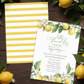 Hauptpresse | Lemon Mediterranes Brautparty Einladung