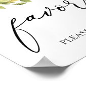 Hauptpresse Lemon und Grüne Favoriten Zeichen Poster (Ecke)