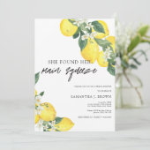 Hauptpresse Modernes Summer Brautparty Einladung (Stehend Vorderseite)