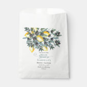 Hauptpresse | Schwarzes Brautparty Geschenktütchen (Vorderseite)