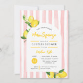 Hauptpresse Sommerlemon Paare Dusche Einladung (Vorderseite)