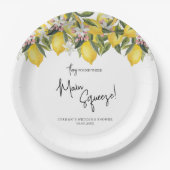 Hauptpresse Wasserfarbendusche Pappteller (Vorderseite)