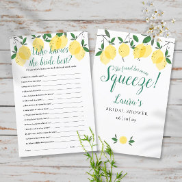 Hauptpresse, wer die Bride Best Duwer Game kennt