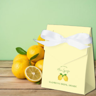 Hauptpresse Zitrone Brause Shower Geschenkschachtel
