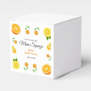 Hauptpresse Zitrone Sommer Brautparty  Geschenkschachtel