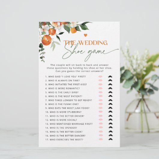 Hauptpresse Zitrusfrüchte Das Hochzeitsschuhspiel (Stehend Vorderseite)