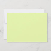 Hauptpresse | Zitrusfrüchte | Lemon Yellow Brautpa Einladung (Rückseite)