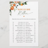 Hauptpresse Zitrusfrüchte Würde sie lieber Bridal (Vorderseite)