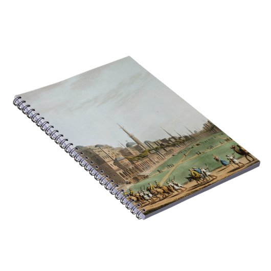 Hauptquadrat in großartigem Kairo, mit Murad Beys Notizblock (Rechte Seite)