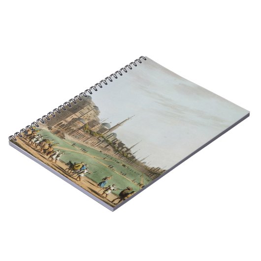 Hauptquadrat in großartigem Kairo, mit Murad Beys Notizblock (Linke Seite)