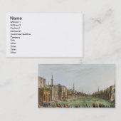 Hauptquadrat in großartigem Kairo, mit Murad Beys Visitenkarte (Vorne/Hinten)