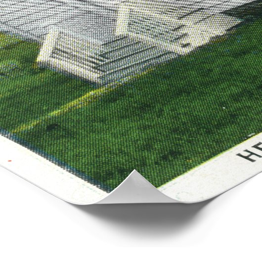 Hauptquartier des Generals Poor-Morgan & Learned Poster (Ecke)