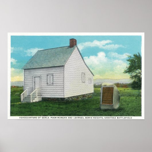 Hauptquartier des Generals Poor-Morgan & Learned Poster (Vorne)