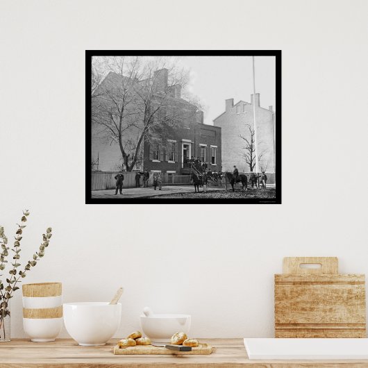 Hauptquartier des Signalkorps in Washington, DC 18 Poster (Küche)