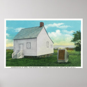 Hauptquartier von GEN Arm-Morgan u. gelernt Poster