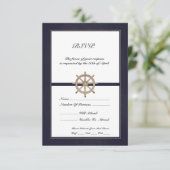 Hauptrad RSVP Karte (Stehend Vorderseite)