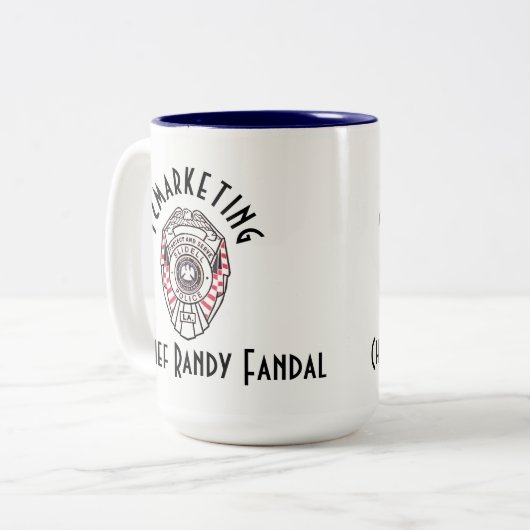 HauptRandy Fandal 72marketing zwei tonen Zweifarbige Tasse (Vorderseite Links)