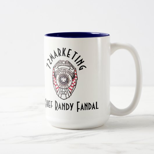HauptRandy Fandal 72marketing zwei tonen Zweifarbige Tasse (Rechts)