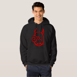 Hauptrot-Logo-Sweatshirt Hoodie