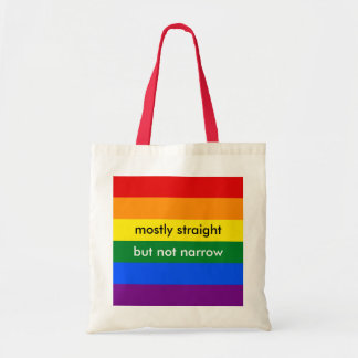 Hauptsächlich gerade, aber nicht schmales LGBT All Tragetasche